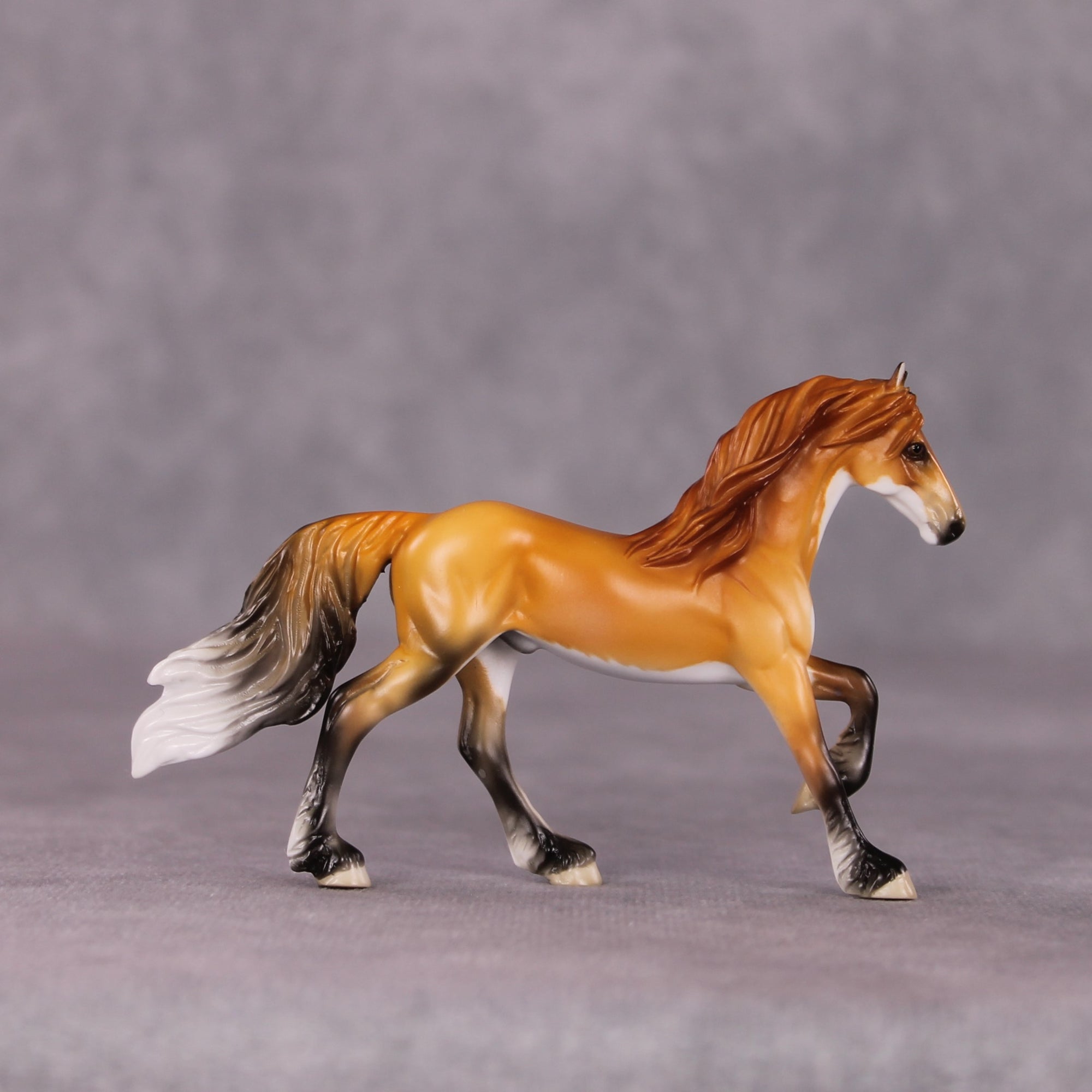 "Tod" LE-3 Friesian Chip by Jess Hamill - Menagerie Series