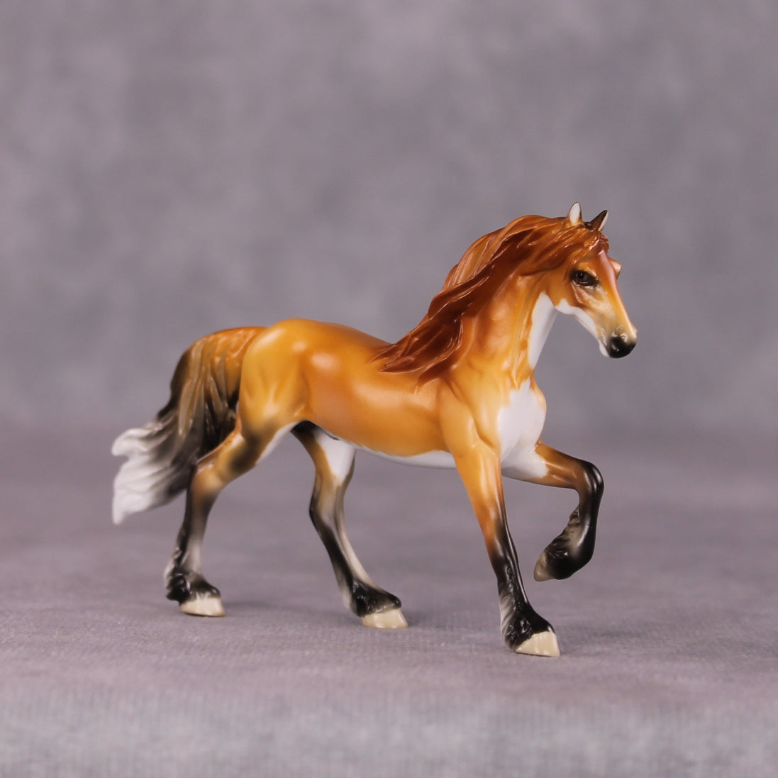 "Tod" LE-3 Friesian Chip by Jess Hamill - Menagerie Series