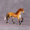 &quot;Tod&quot; LE-3 Friesian Chip by Jess Hamill - Menagerie Series