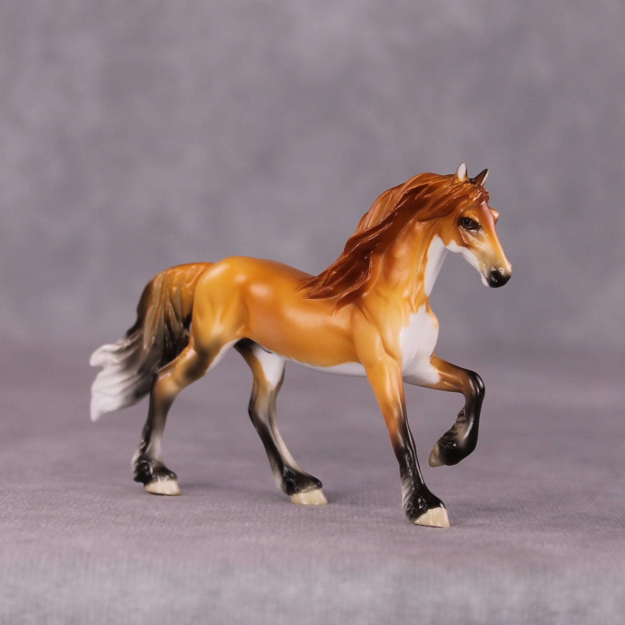 "Tod" LE-3 Friesian Chip by Jess Hamill - Menagerie Series