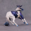 Sorka OOAK Deco Blue Purple Unicorn Custom Cutter Chip By Kristen Cermele SS1024