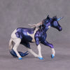 Sorka OOAK Deco Blue Purple Unicorn Custom Cutter Chip By Kristen Cermele SS1024