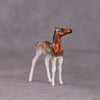 &quot;Ruby&quot; LE-3 Foal Chip by Jess Hamill - Menagerie Series