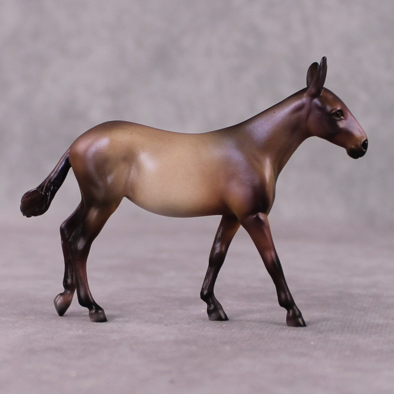 Viola LE-6 Bay Roan Custom Chip Mule By Julie Keim February Flower Series FS25