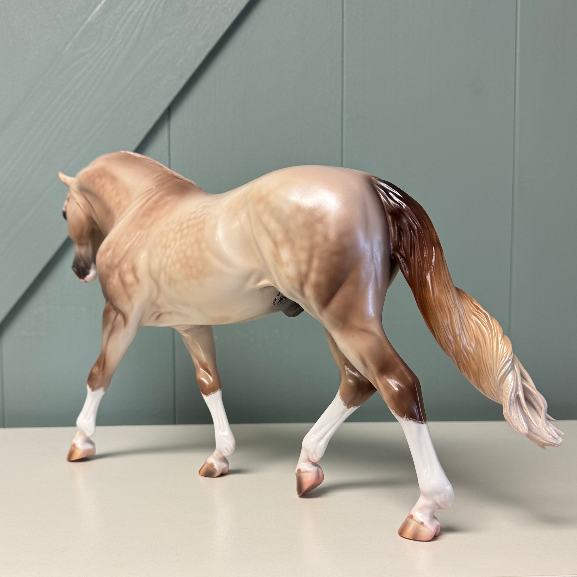 Libri OOAK Custom Dappled Rose Grey Irish Draught By Caroline Boydston Best Offers