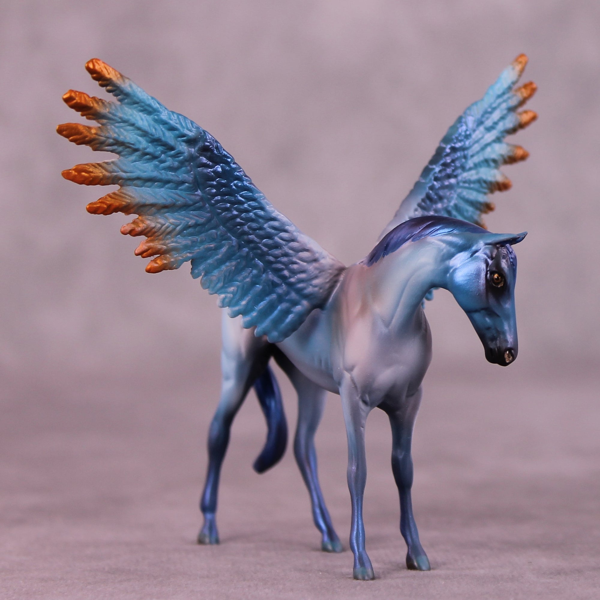 Silas OOAK EFCM Chip Thoroughbred By Kristen Cermele July GemStones Series