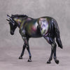 PREVIEW LISTING ONLY Oil Spill OOAK Pearl Deco Pebble Mule Unicorn By Jess Hamill MM24