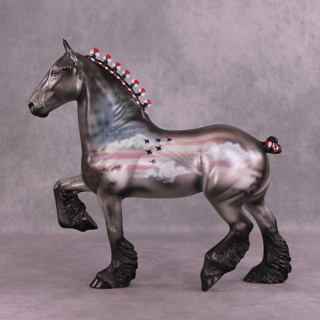 "Mory" OOAK FCM Trotting Drafter by Dawn Quick SHCF25OS