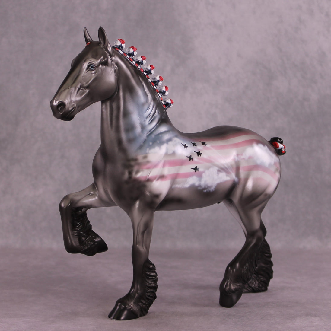 "Mory" OOAK FCM Trotting Drafter by Dawn Quick SHCF25OS