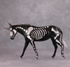 PREVIEW LISTING ONLY Exo OOAK Skelton Pebble Mule Unicorn By Jess Hamill MM24