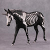 PREVIEW LISTING ONLY Exo OOAK Skelton Pebble Mule Unicorn By Jess Hamill MM24