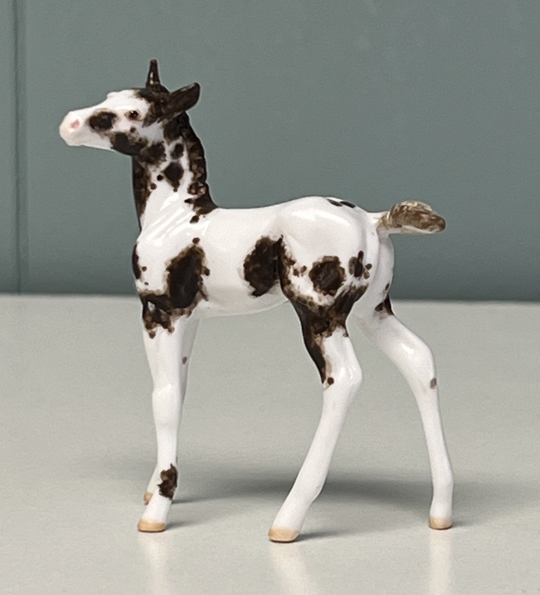 Neu OOAK Custom Chip Foal By Andrea Thomason - SAMPLE & OOAK SALE APRIL 2024 SS424