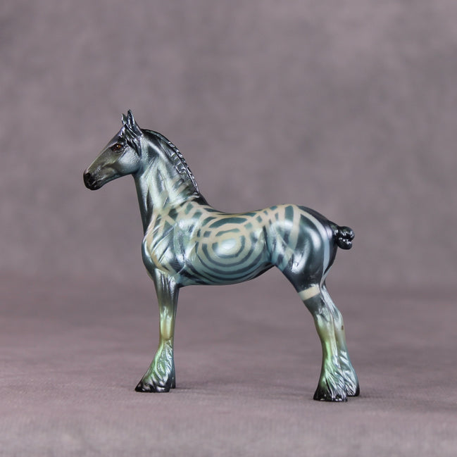 "Sound Waves" OOAK Draft Chip by Kike Durarte SHCF25