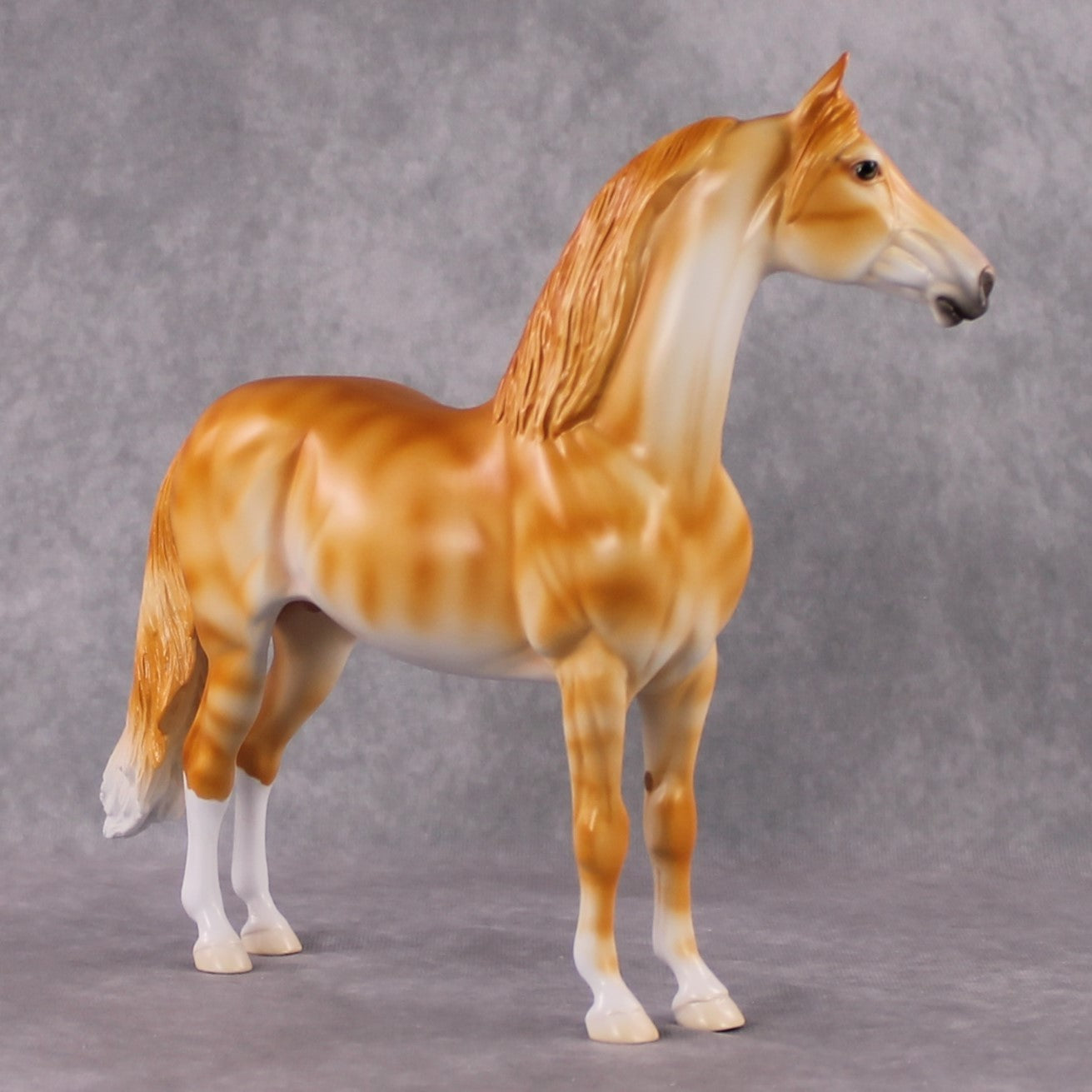 "Puss In Boots" SAMPLE Orange Mackerel Tabby Cat Inspired Deco Custom Morgan By Jess Hamill