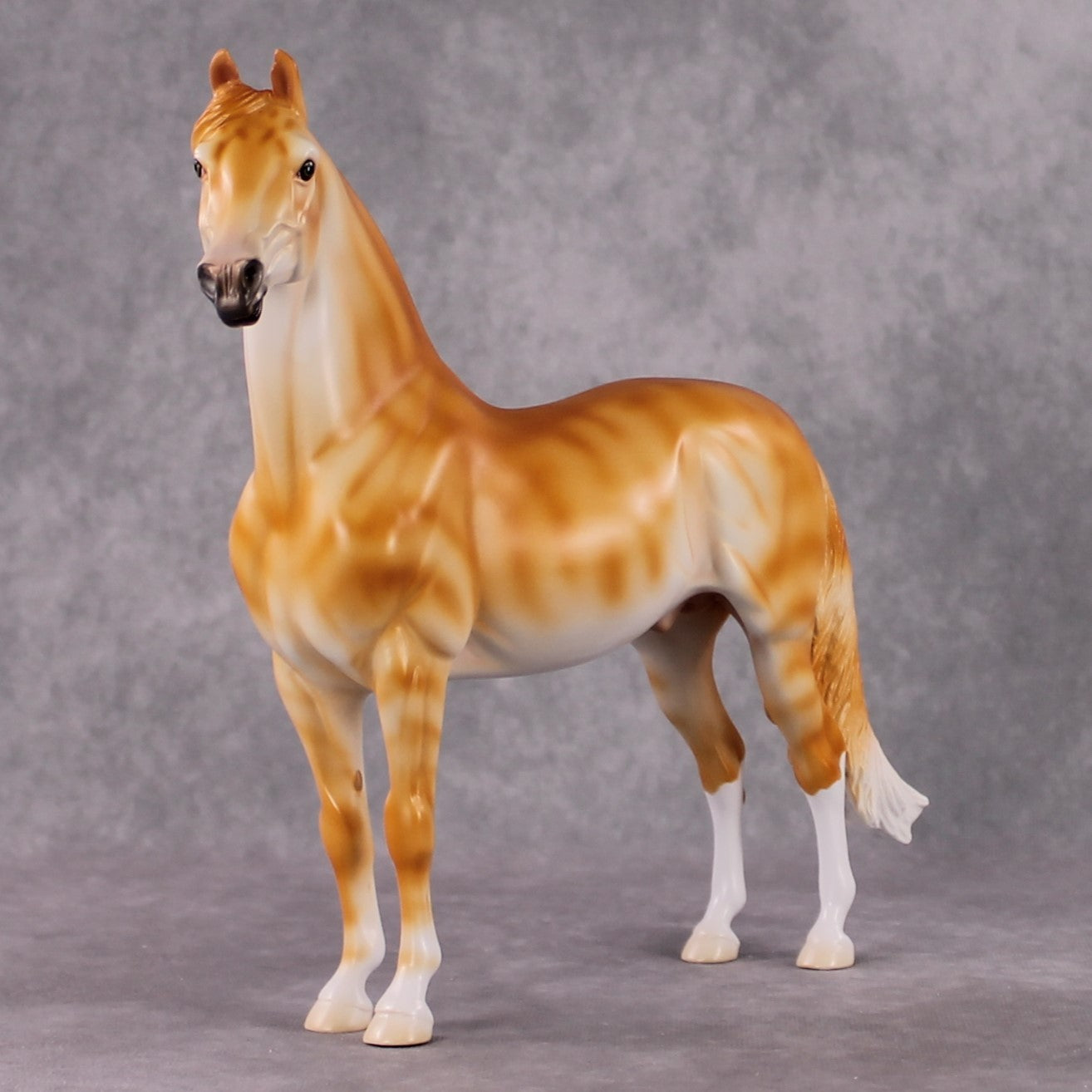 "Puss In Boots" SAMPLE Orange Mackerel Tabby Cat Inspired Deco Custom Morgan By Jess Hamill