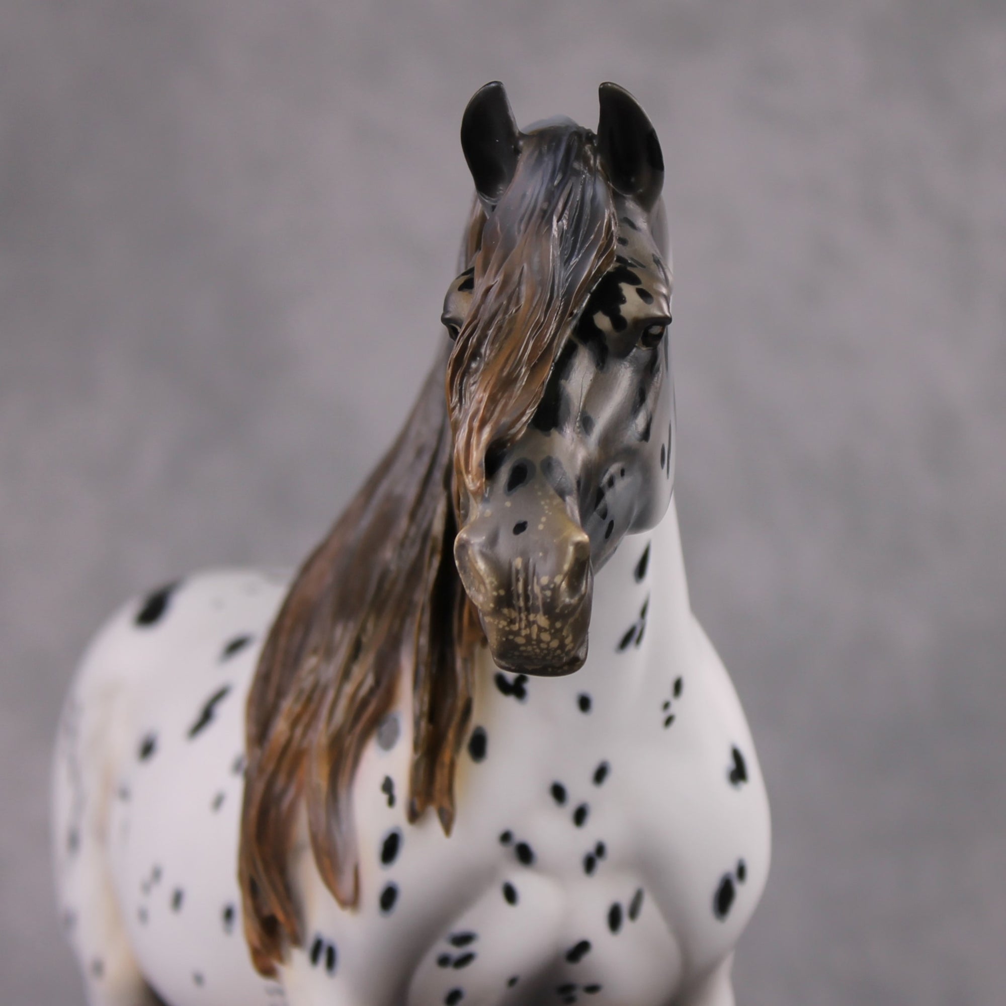 Stone Horses OOAK FCM "Letters to Li Hua" - Leopard Appaloosa Bunny by Kristen Cermele &amp; Mona Best Offer 2/04/2025