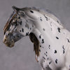 Stone Horses OOAK FCM &quot;Letters to Li Hua&quot; - Leopard Appaloosa Bunny by Kristen Cermele &amp; Mona Best Offer 2/04/2025