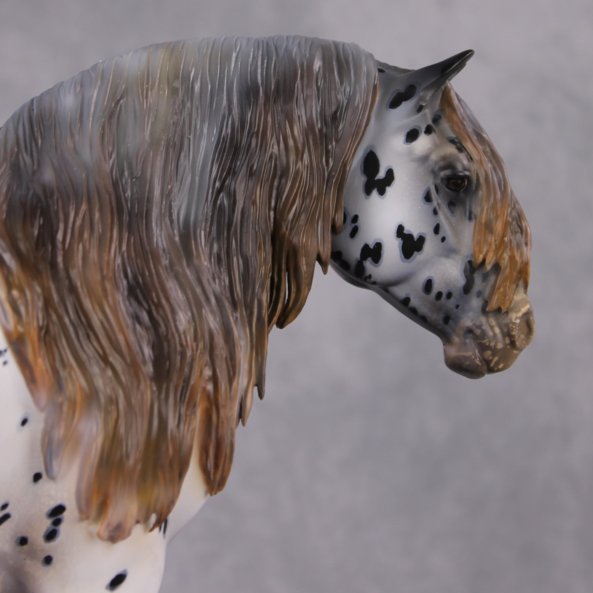 Stone Horses OOAK FCM "Letters to Li Hua" - Leopard Appaloosa Bunny by Kristen Cermele &amp; Mona Best Offer 2/04/2025