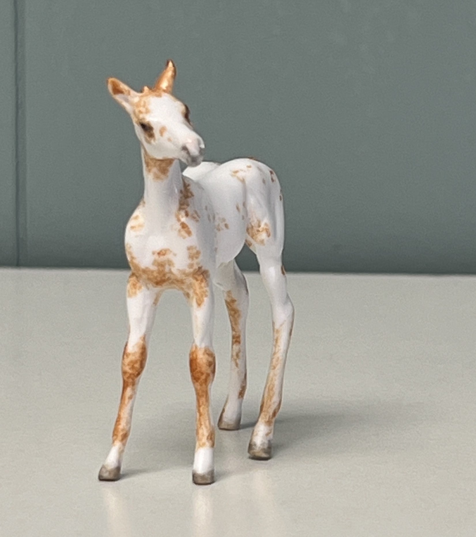 Nou OOAK Custom Chip Foal By Andrea Thomason - SAMPLE &amp; OOAK SALE APRIL 2024 SS424