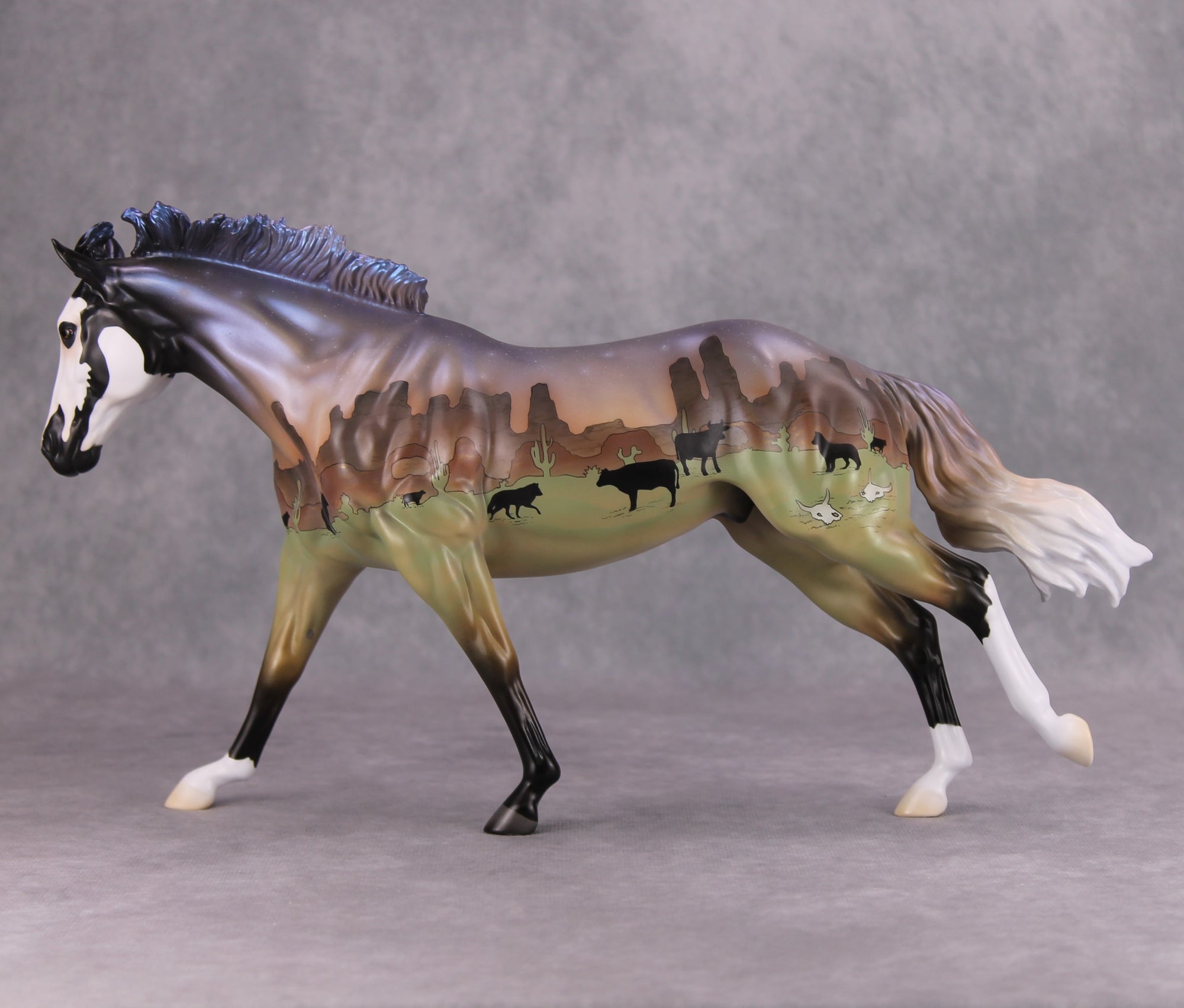 Home on the Strange OOAK Deco Remington By Jess Hamill MM24 MHP Auction