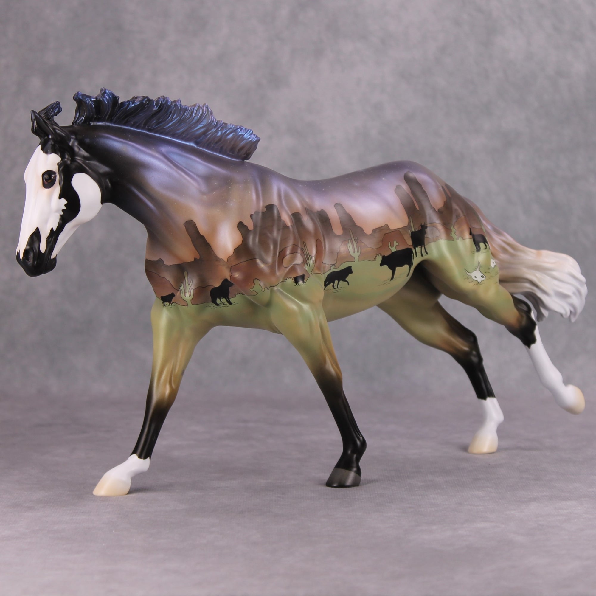 Home on the Strange OOAK Deco Remington By Jess Hamill MM24 MHP Auction