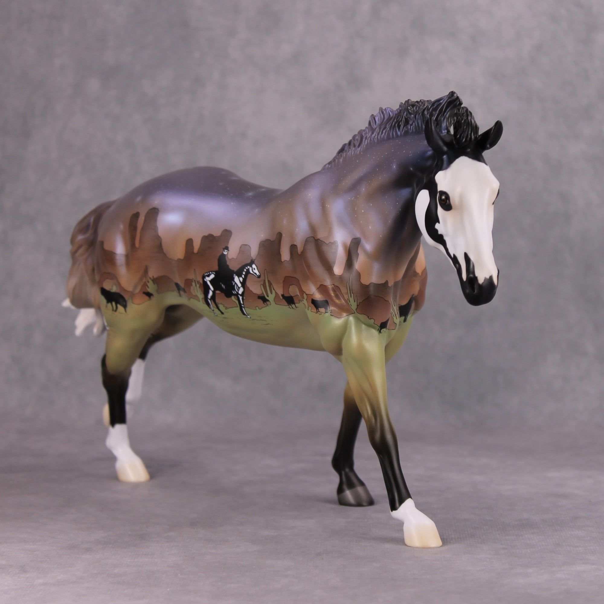 Home on the Strange OOAK Deco Remington By Jess Hamill MM24 MHP Auction