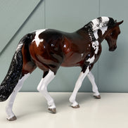 Bailey's Beads OOAK Glossy Bay Tobiano Irish Draught By Maggie Jenner-Bennett  - SAMPLE & OOAK SALE APRIL 2024 SS424