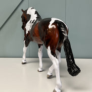 Bailey's Beads OOAK Glossy Bay Tobiano Irish Draught By Maggie Jenner-Bennett  - SAMPLE & OOAK SALE APRIL 2024 SS424