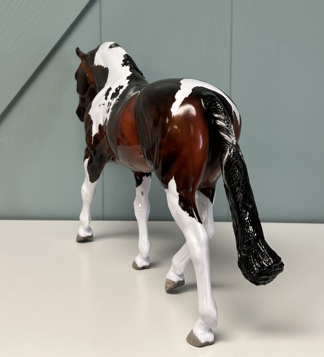Bailey's Beads OOAK Glossy Bay Tobiano Irish Draught By Maggie Jenner-Bennett  - SAMPLE & OOAK SALE APRIL 2024 SS424