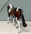 Bailey&#39;s Beads OOAK Glossy Bay Tobiano Irish Draught By Maggie Jenner-Bennett  - SAMPLE &amp; OOAK SALE APRIL 2024 SS424