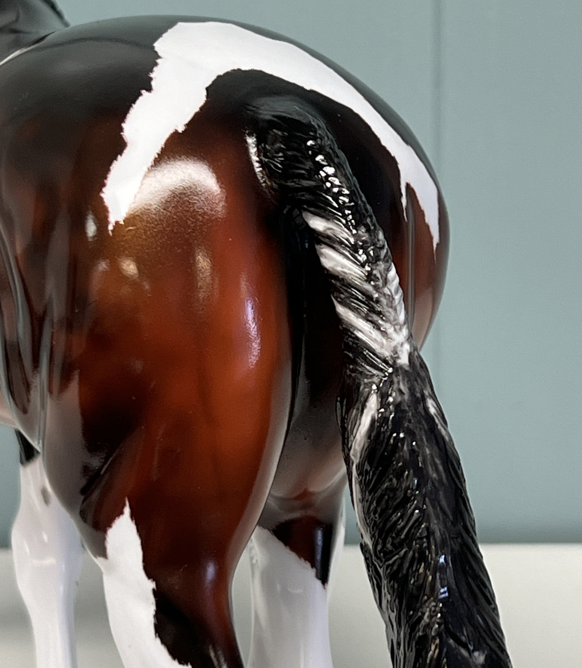 Bailey's Beads OOAK Glossy Bay Tobiano Irish Draught By Maggie Jenner-Bennett  - SAMPLE & OOAK SALE APRIL 2024 SS424