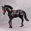 Edgar Allan LE-30 Deco Black and Red Thoroughbred Painted By Ellen Robbins CL24 Pre Order