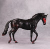 Edgar Allan LE-30 Deco Black and Red Thoroughbred Painted By Ellen Robbins CL24 Pre Order