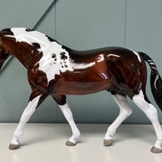 Bailey's Beads OOAK Glossy Bay Tobiano Irish Draught By Maggie Jenner-Bennett  - SAMPLE & OOAK SALE APRIL 2024 SS424