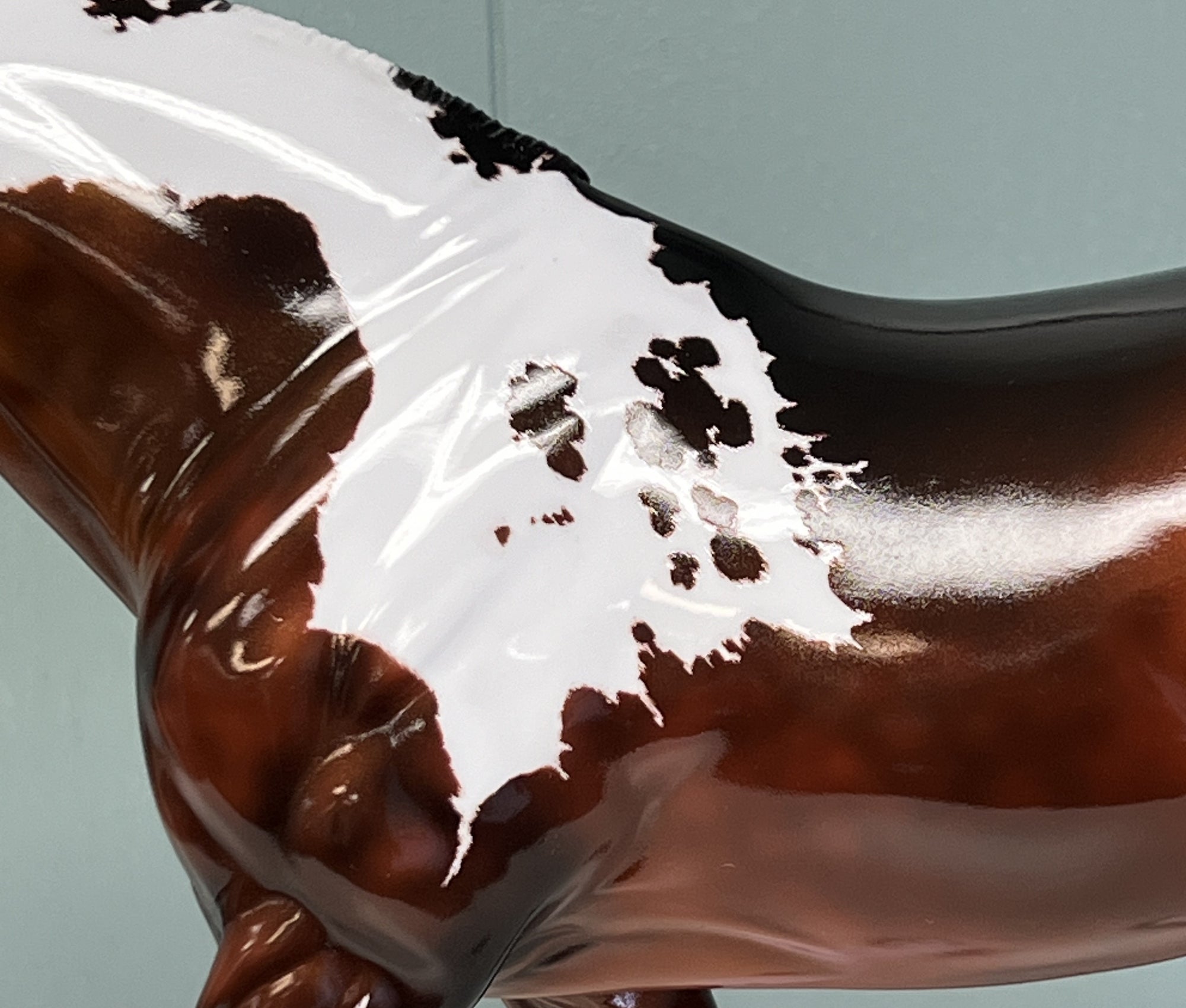 Bailey&#39;s Beads OOAK Glossy Bay Tobiano Irish Draught By Maggie Jenner-Bennett  - SAMPLE &amp; OOAK SALE APRIL 2024 SS424