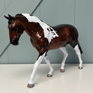 Bailey's Beads OOAK Glossy Bay Tobiano Irish Draught By Maggie Jenner-Bennett  - SAMPLE & OOAK SALE APRIL 2024 SS424