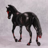 Edgar Allan LE-30 Deco Black and Red Thoroughbred Painted By Ellen Robbins CL24 Pre Order