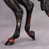 Edgar Allan LE-30 Deco Black and Red Thoroughbred Painted By Ellen Robbins CL24 Pre Order