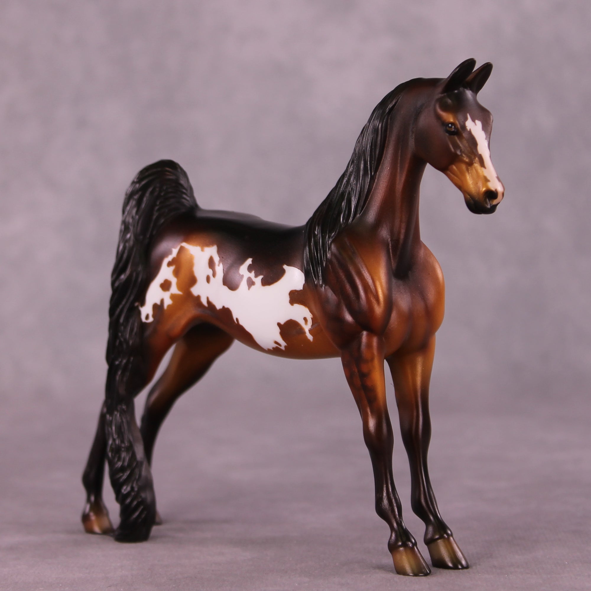 Hedda OOAK Pebble Saddlebred by Dawn Quick LHS25