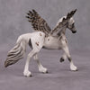 &quot;Strix&quot; Secret Surprise Chip Drop: Superb Owl Sunday OOAK Deco Custom Friesian Chip By Jess Hamill