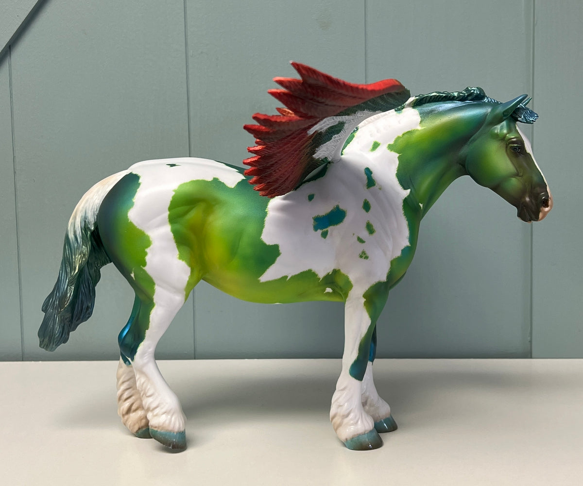Alchemy OOAK Deco Heavy Draft Pegasus By Kristen Cermele -  SAMPLE & OOAK SALE APRIL 2024 SS424