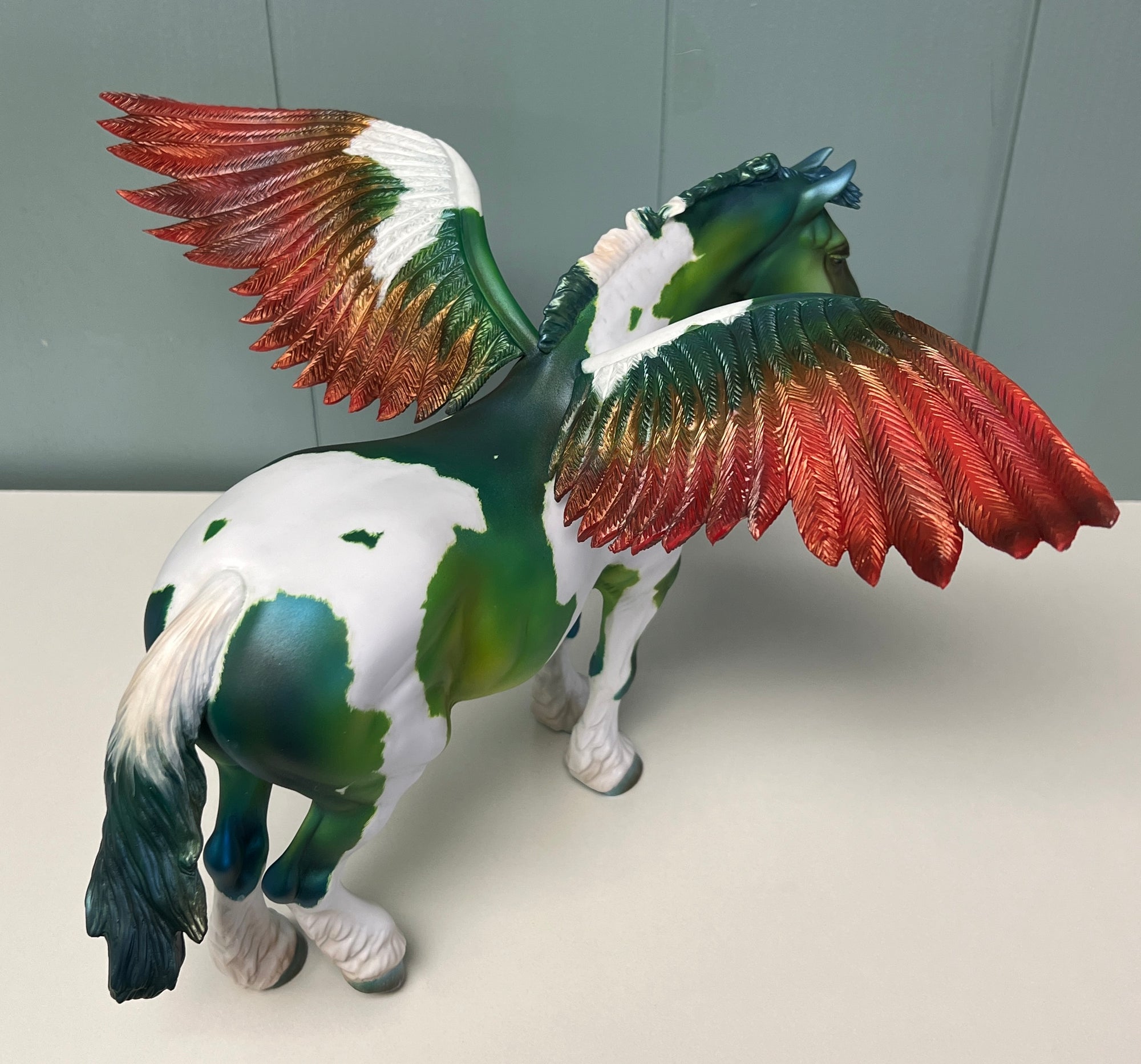 Alchemy OOAK Deco Heavy Draft Pegasus By Kristen Cermele -  SAMPLE &amp; OOAK SALE APRIL 2024 SS424