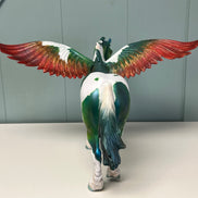 Alchemy OOAK Deco Heavy Draft Pegasus By Kristen Cermele -  SAMPLE & OOAK SALE APRIL 2024 SS424