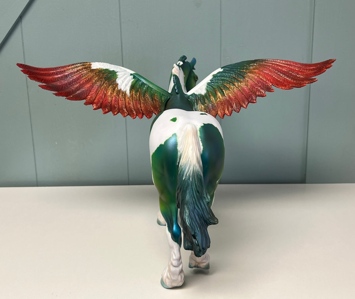 Alchemy OOAK Deco Heavy Draft Pegasus By Kristen Cermele -  SAMPLE & OOAK SALE APRIL 2024 SS424