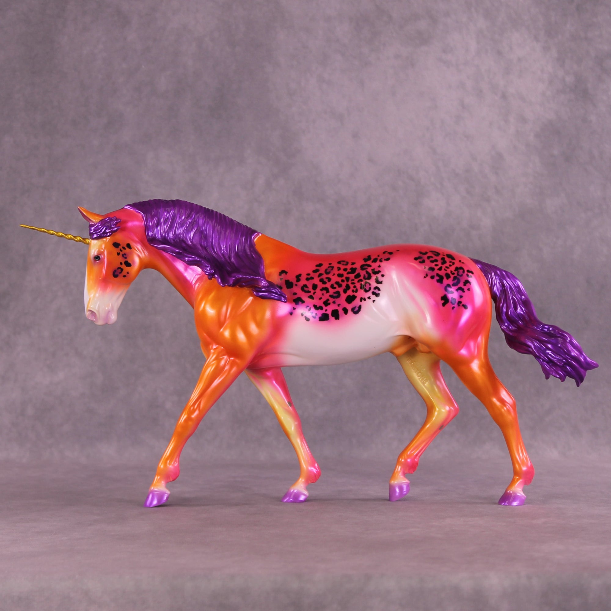 Mega Ultraviolet OOAK FCM Irish Draught by Erin Corbett MM25