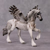 &quot;Strix&quot; Secret Surprise Chip Drop: Superb Owl Sunday OOAK Deco Custom Friesian Chip By Jess Hamill