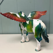 Alchemy OOAK Deco Heavy Draft Pegasus By Kristen Cermele -  SAMPLE & OOAK SALE APRIL 2024 SS424