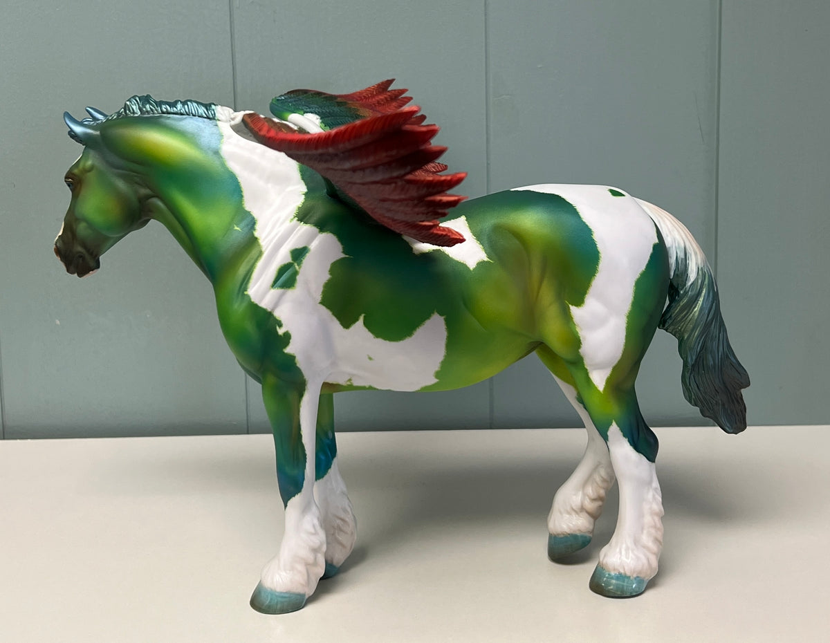 Alchemy OOAK Deco Heavy Draft Pegasus By Kristen Cermele -  SAMPLE & OOAK SALE APRIL 2024 SS424