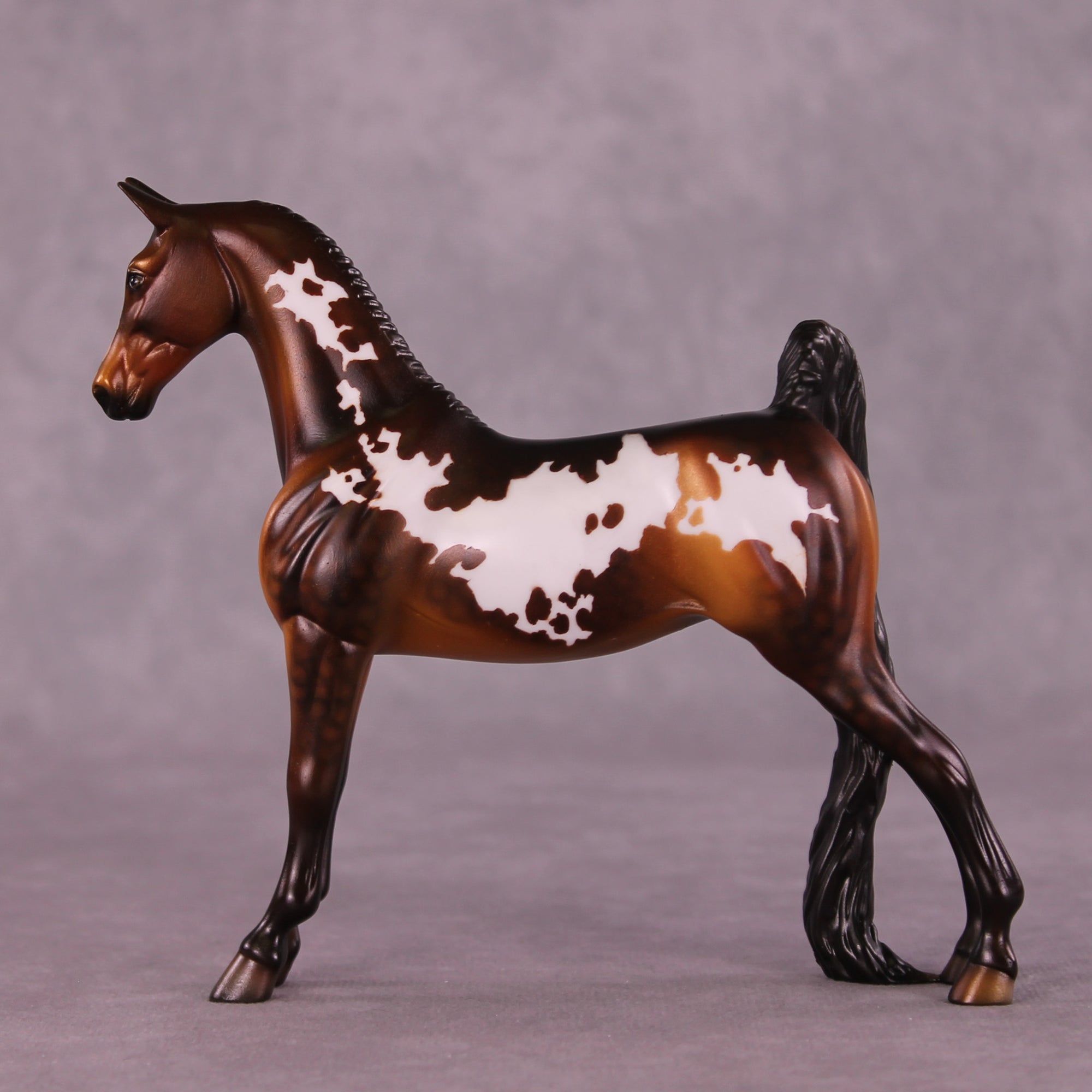 Hedda OOAK Pebble Saddlebred by Dawn Quick LHS25