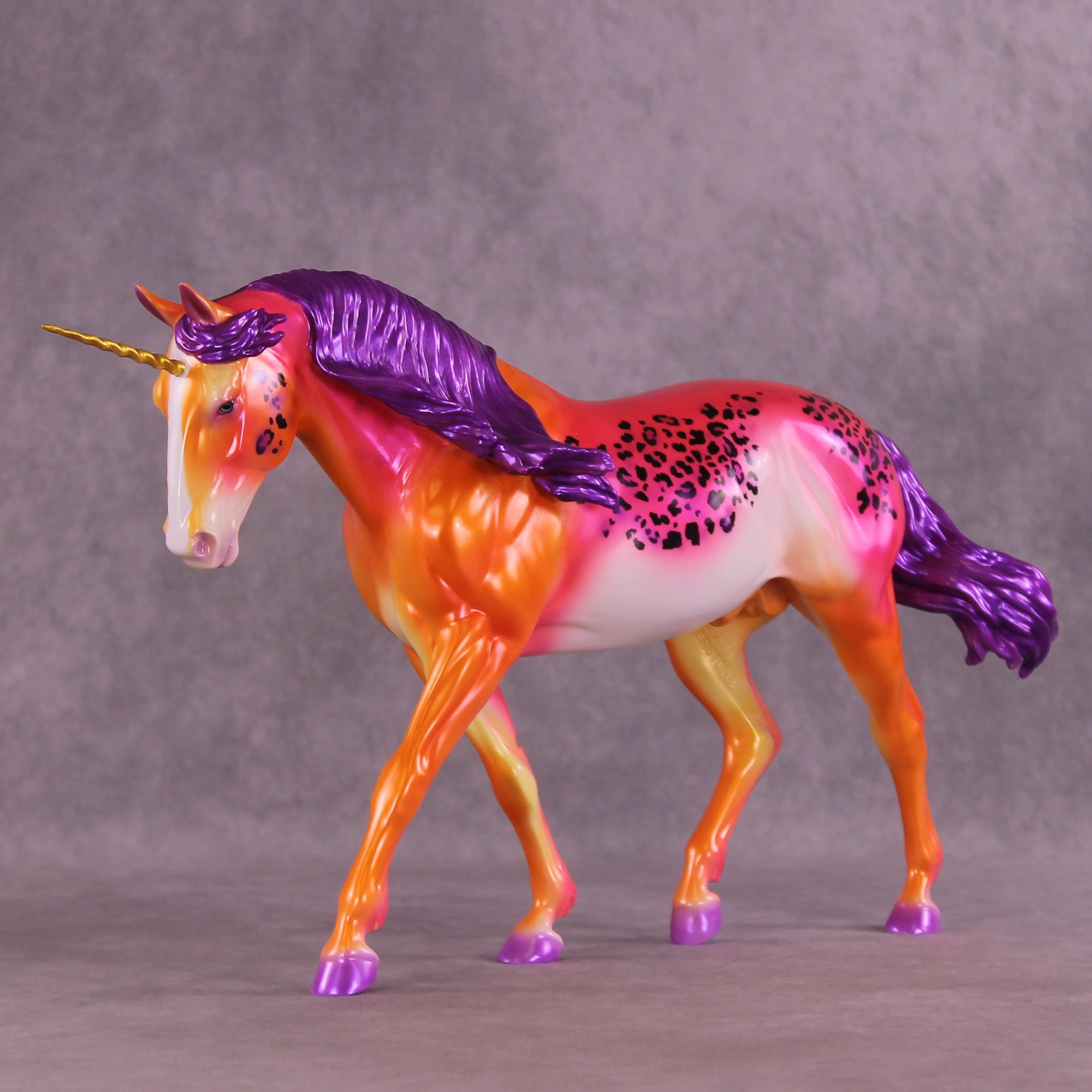 Mega Ultraviolet OOAK FCM Irish Draught by Erin Corbett MM25
